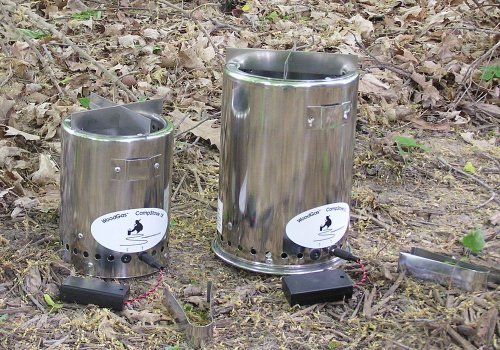 WoodGas CampStove LE and XL models